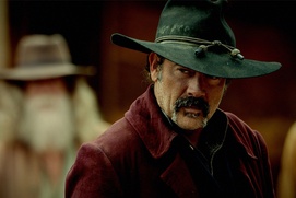 Une scène du film The Salvation