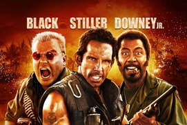 Affiche du film Tropic Thunder Affiche du film Tropic Thunder