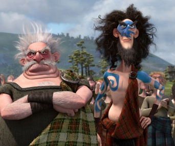 Une scène du film Brave
