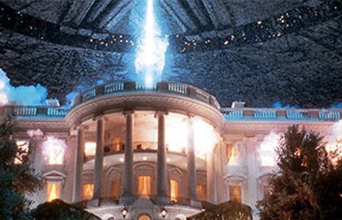 Une scène du film Independence Day