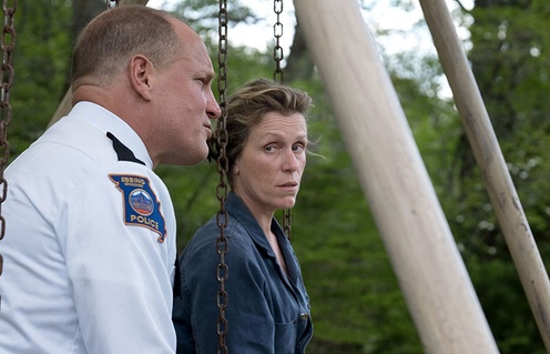 Une scène du film Three Billboards Outside Ebbing, Missouri