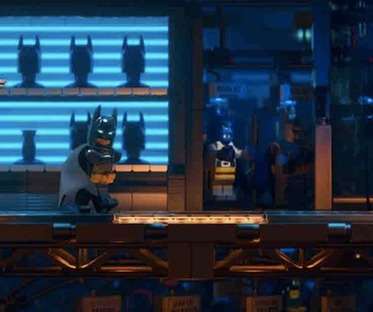 Une scène du film The Lego Batman Movie