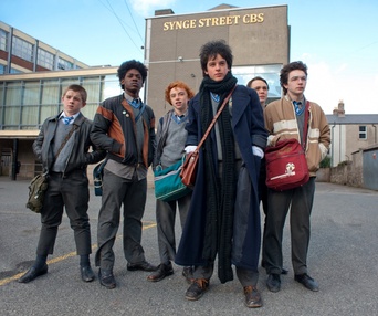 Une scène du film Sing Street