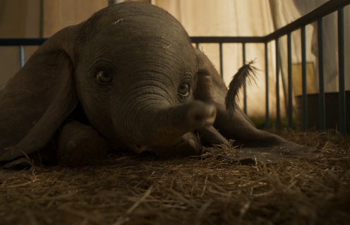 Une scène du film Dumbo