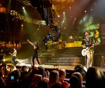Scène du film Jonas Brothers : The 3-D Concert Experience