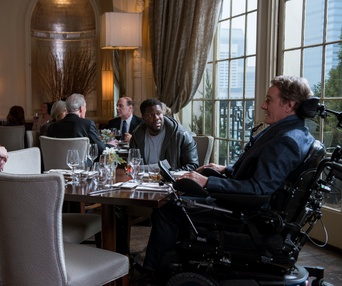 Une scène du film The Upside