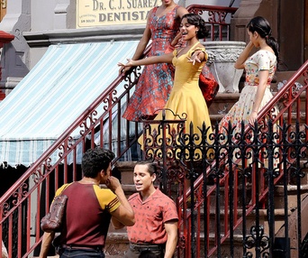 Une scène du film West Side Story