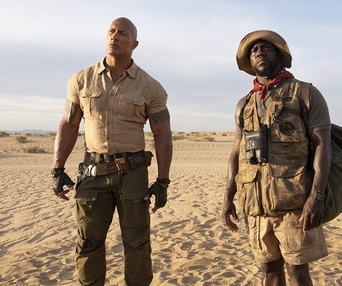 Une scène du film Jumanji: The Next Level