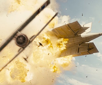 Scène du film L'escadrille Lafayette