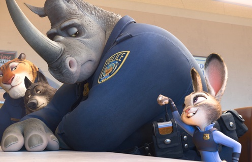 Une scène du film Zootopia