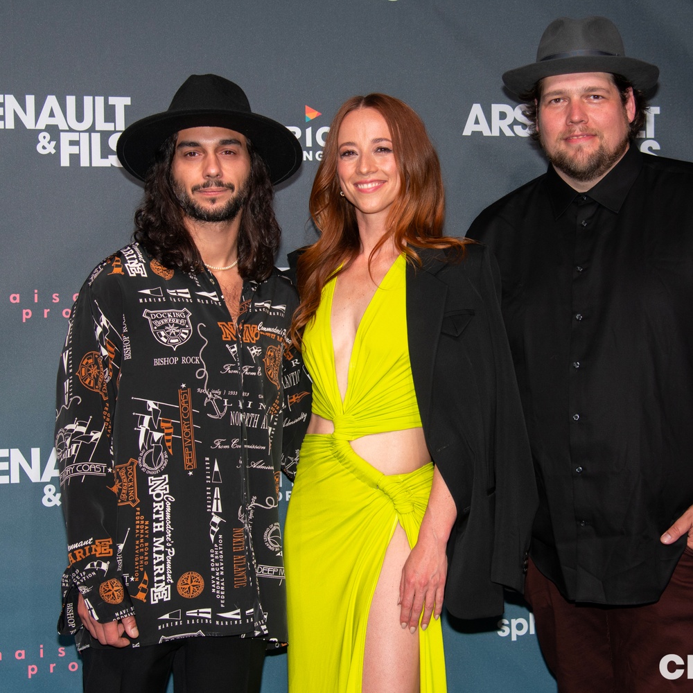 Sur le tapis rouge du film Arsenault & Fils