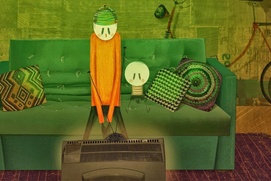 Une scène du film The Boy and the World