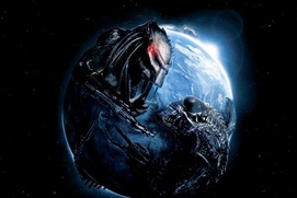 Affiche en anglais du film Aliens vs Predator: Requiem