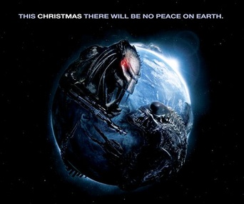 Affiche en anglais du film Aliens vs Predator: Requiem