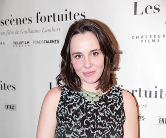 Sur le tapis rouge du film Les scènes fortuites