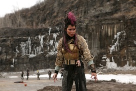 Une scène du film Turbo Kid Une scène du film Turbo Kid
