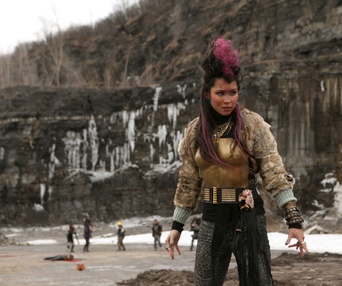 Une scène du film Turbo Kid