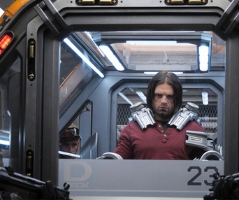 Une scène du film Captain America: Civil War