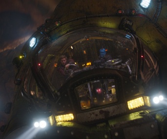 Une scène du film Guardians of the Galaxy Vol. 2
