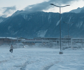 Une scène du film La ligne