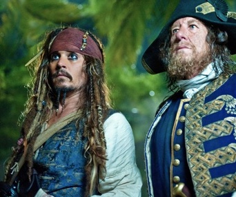 Une scène du film Pirates of the Caribbean: On Stranger Tides