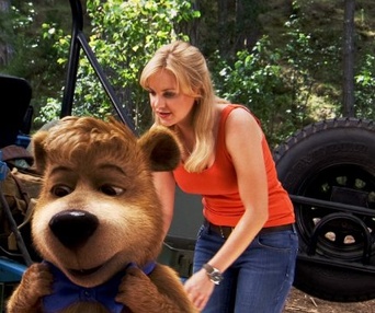 Une scène du film Yogi Bear