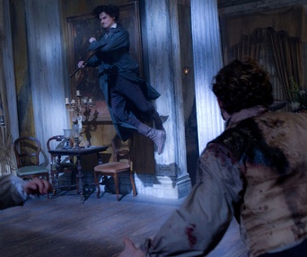 Une scène du film Abraham Lincoln: Vampire Hunter