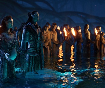Une scène du film Avatar: The Way of Water