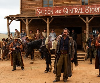 Une scène du film The Salvation