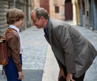 Une scène du film Profession du père