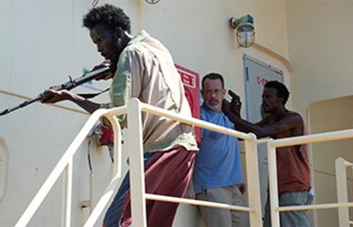 Une scène du film Captain Phillips