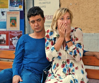 Une scène du film Les estivants