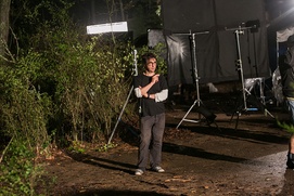 Sur le plateau du film Devil's Knot