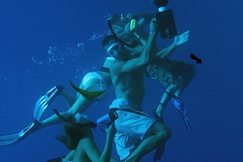 Scène du film Bleu d'enfer Scène du film Bleu d'enfer