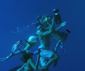 Scène du film Bleu d'enfer