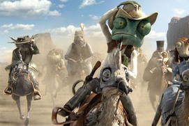 Une scène du film Rango Une scène du film Rango