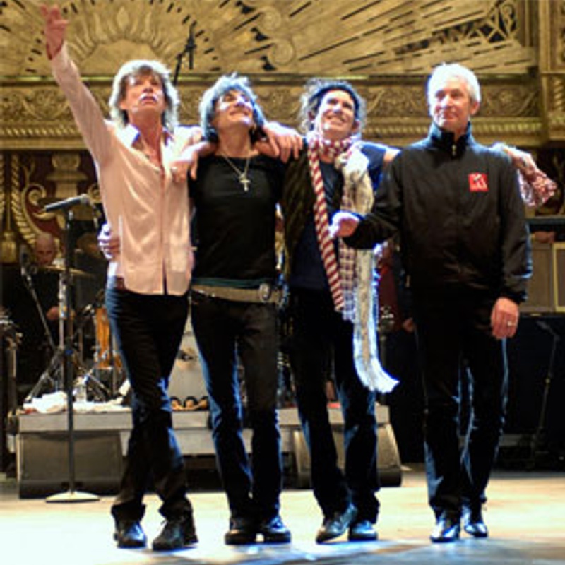 Les Rolling Stones dans Shine a Light