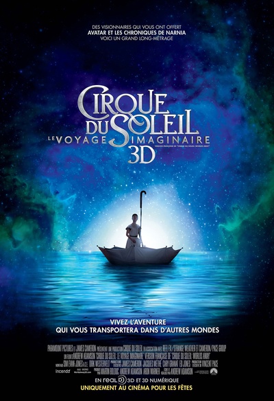 Affiche du film Cirque du Soleil : Le voyage imaginaire