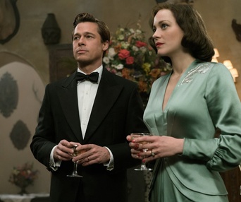 Une scène du film Allied