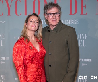 Tapis rouge du film Le cyclone de Noël
