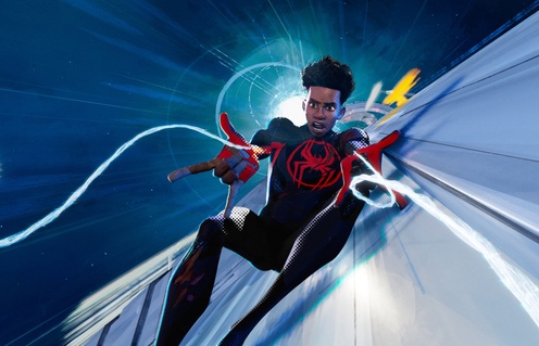 Une scène du film Spider-Man: Across the Spider-Verse