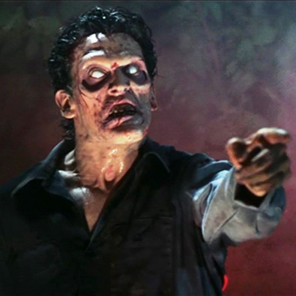 Une scène du film Evil Dead II