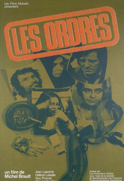 Affiche du film Les ordres