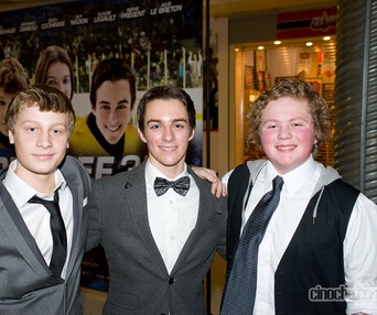Sur le tapis rouge de Les Pee-Wee 3D : L'hiver qui  changé ma vie