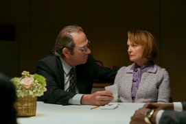 Une scène du film The Burial