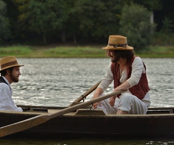 Une scène du film Cézanne et moi