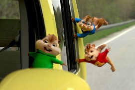 Une scène du film Alvin and the Chipmunks - Road Chip Une scène du film Alvin and the Chipmunks - Road Chip