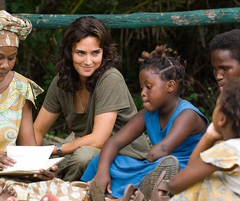 Scène du film Le diamant de sang