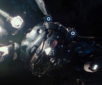 Une scène du film Jupiter Ascending
