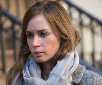 Une scène du film The Girl on the Train